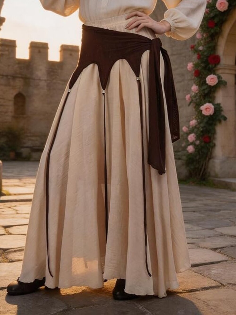 Medieval Fringe Belt Renaissance Wrap